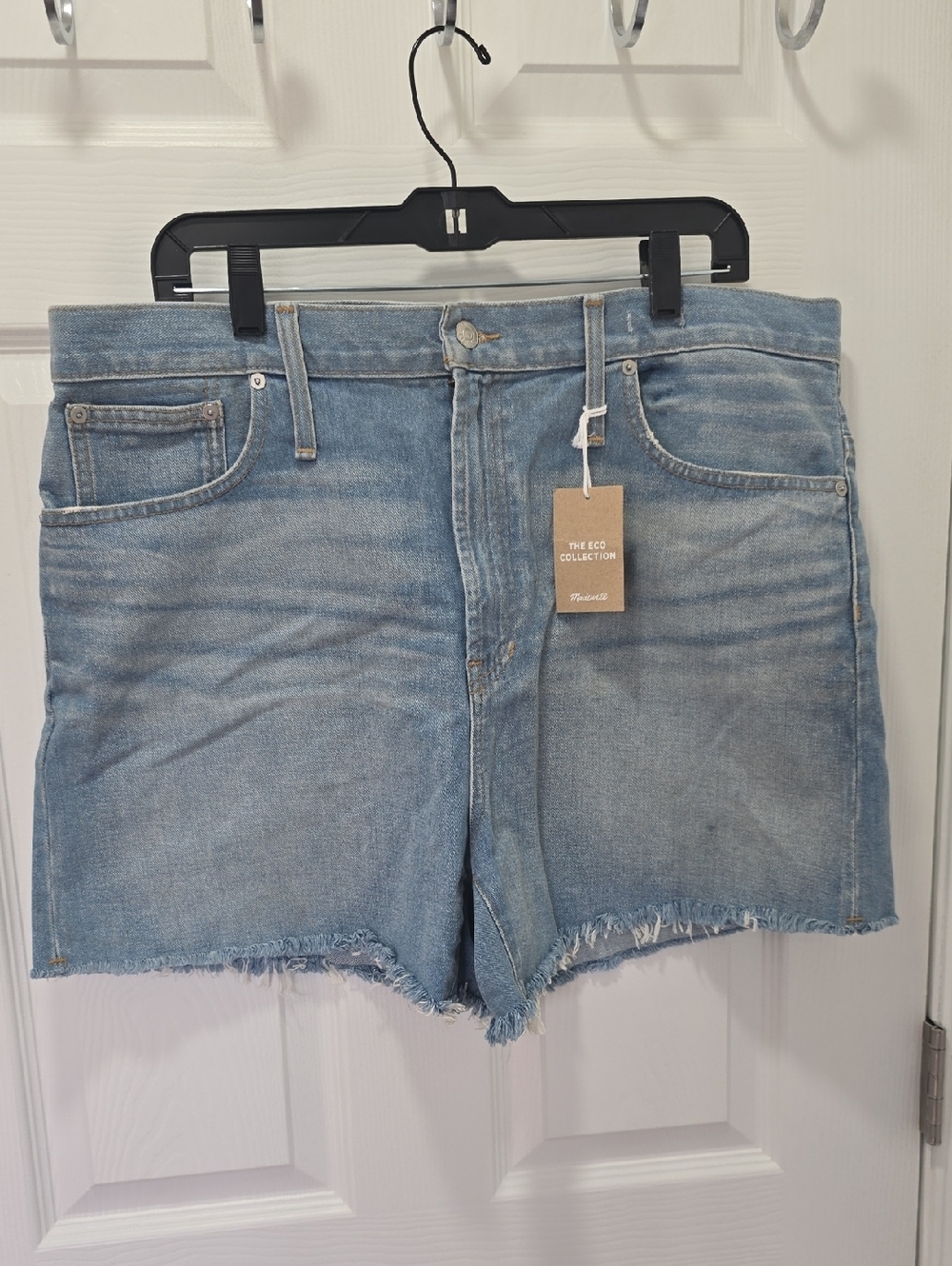 Madewell Light Blue Denim Cutoff Shorts